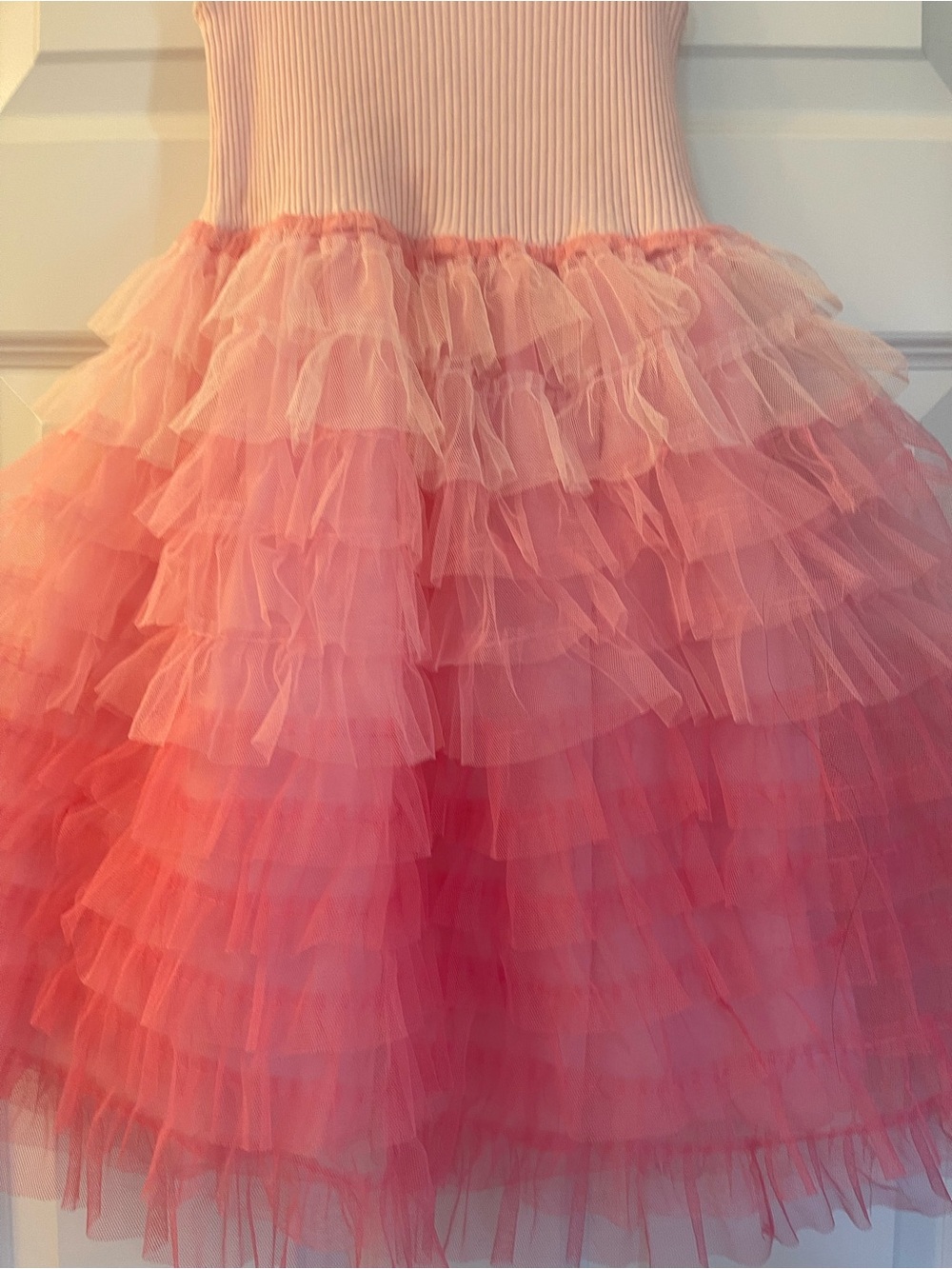 Lola and the Boys pink tulle dress - 10 - Picture 3 of 4